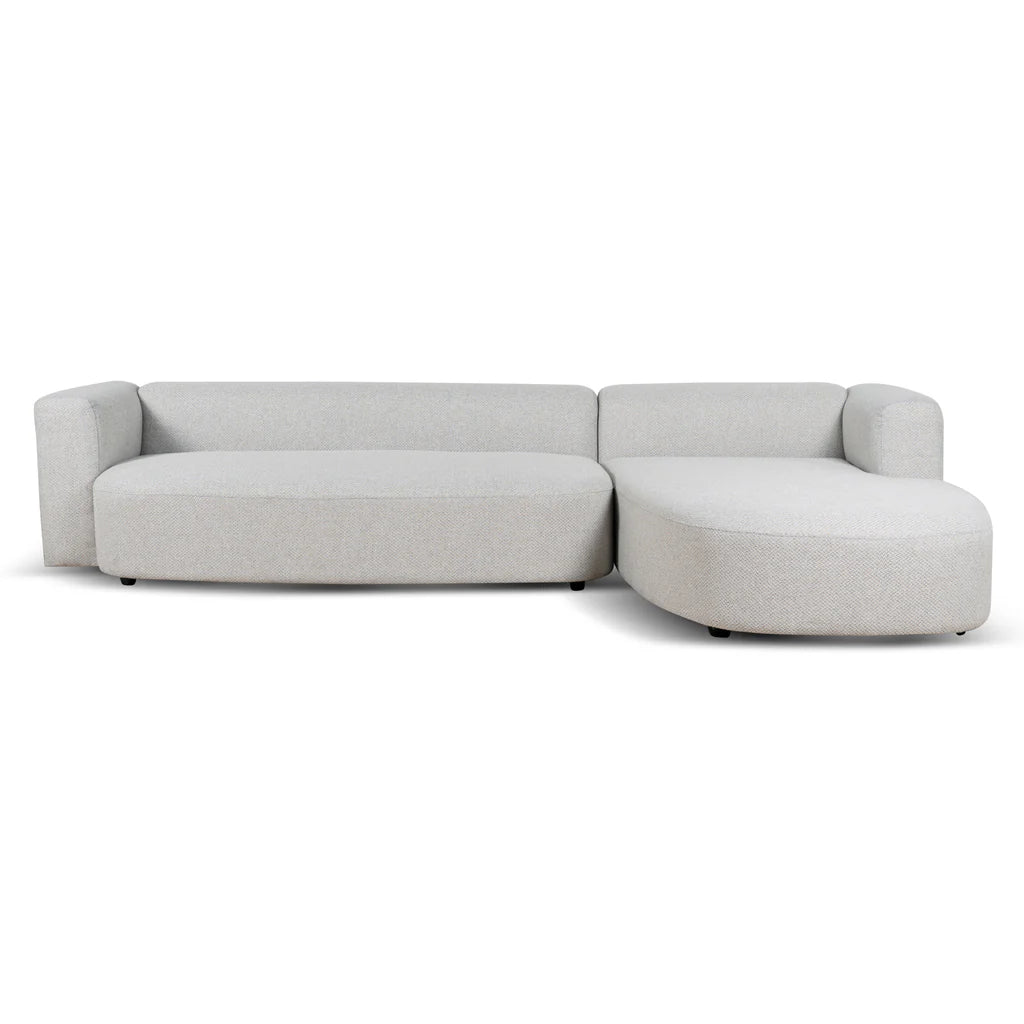 Moana Right Chaise Sofa - Sterling Sand