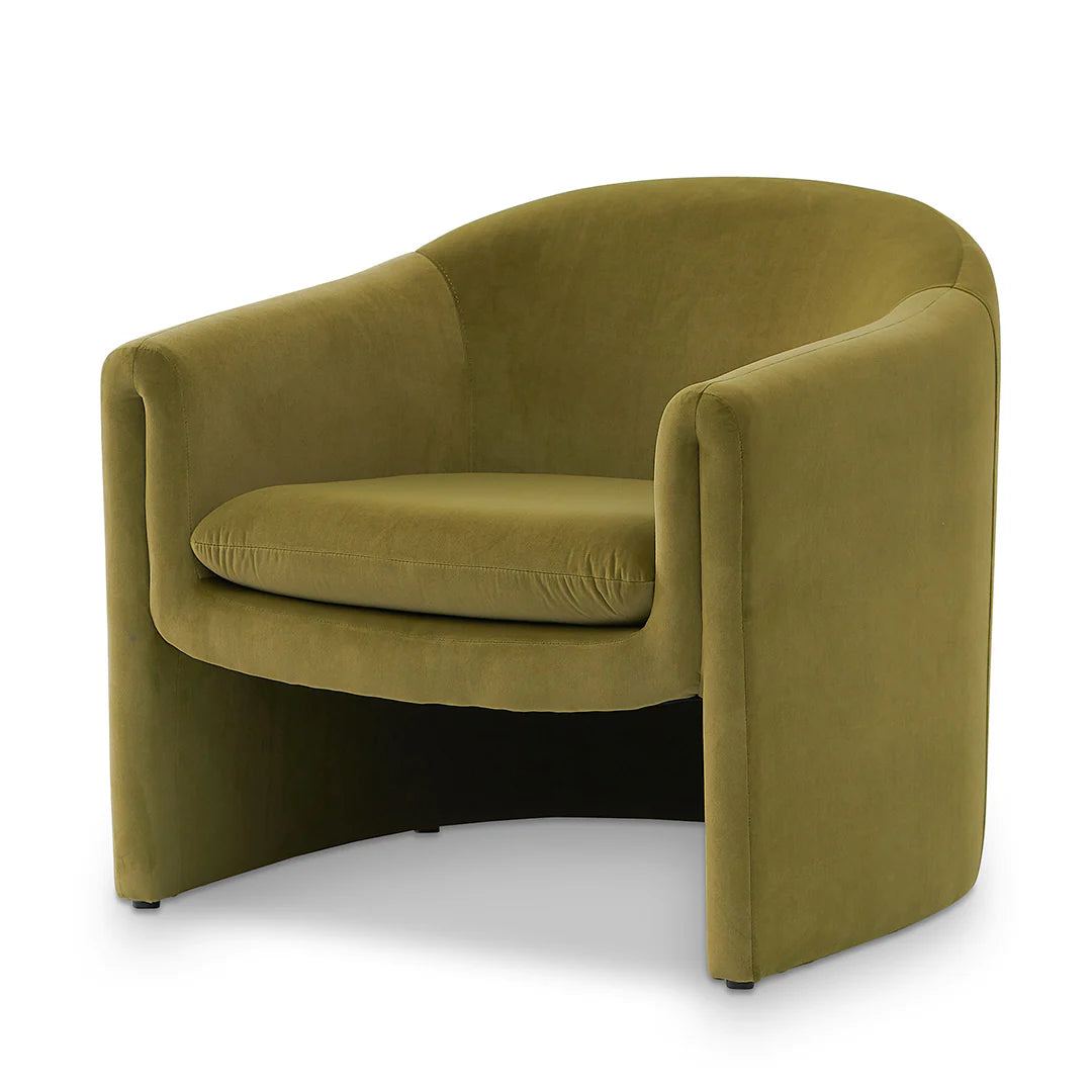 Aberum Armchair - Army Green