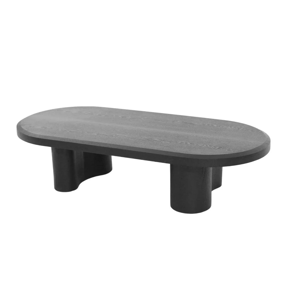 ZenNordic Black Coffee Table - Black