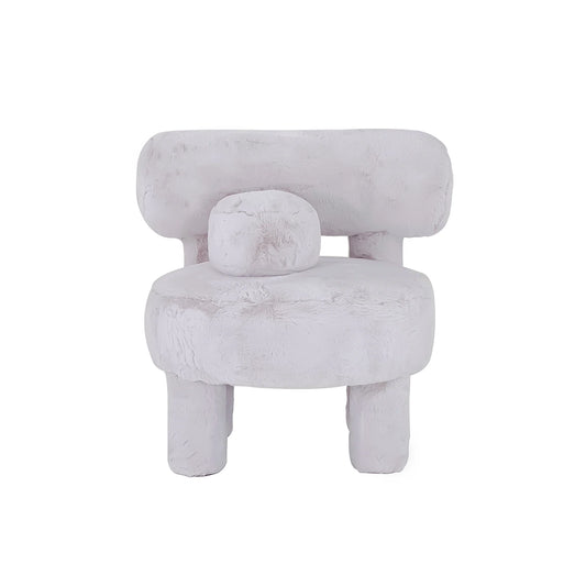 Rufino Lounge Chair - Warm Grey