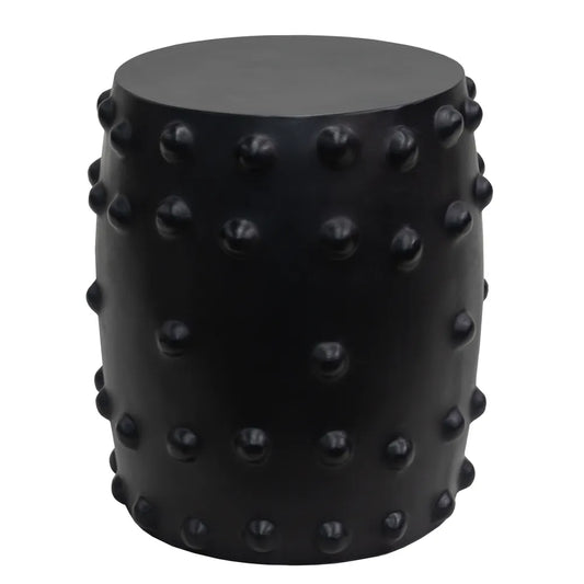 Otto Concrete Stool - Black