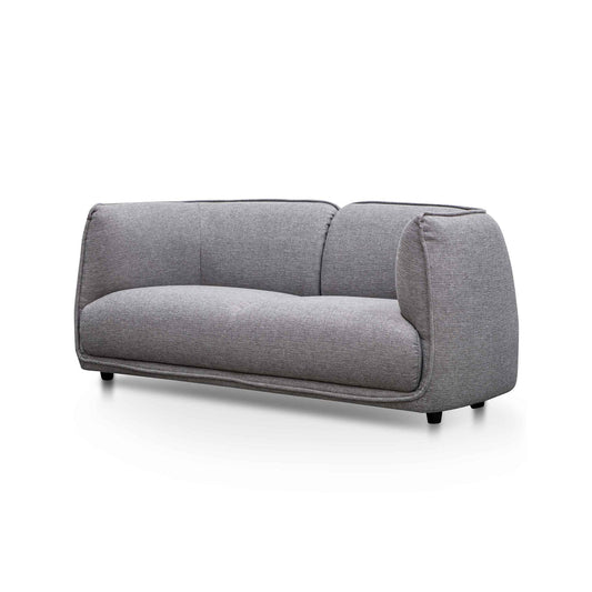 Michel 2 Seater Fabric Sofa- Graphite Grey