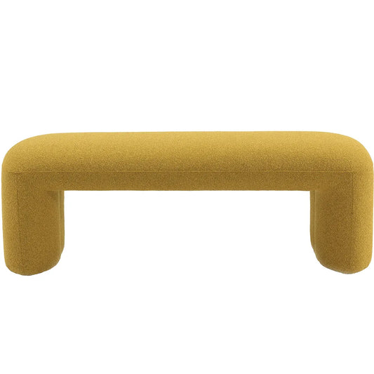 Piper Bench Ottoman - Mustard