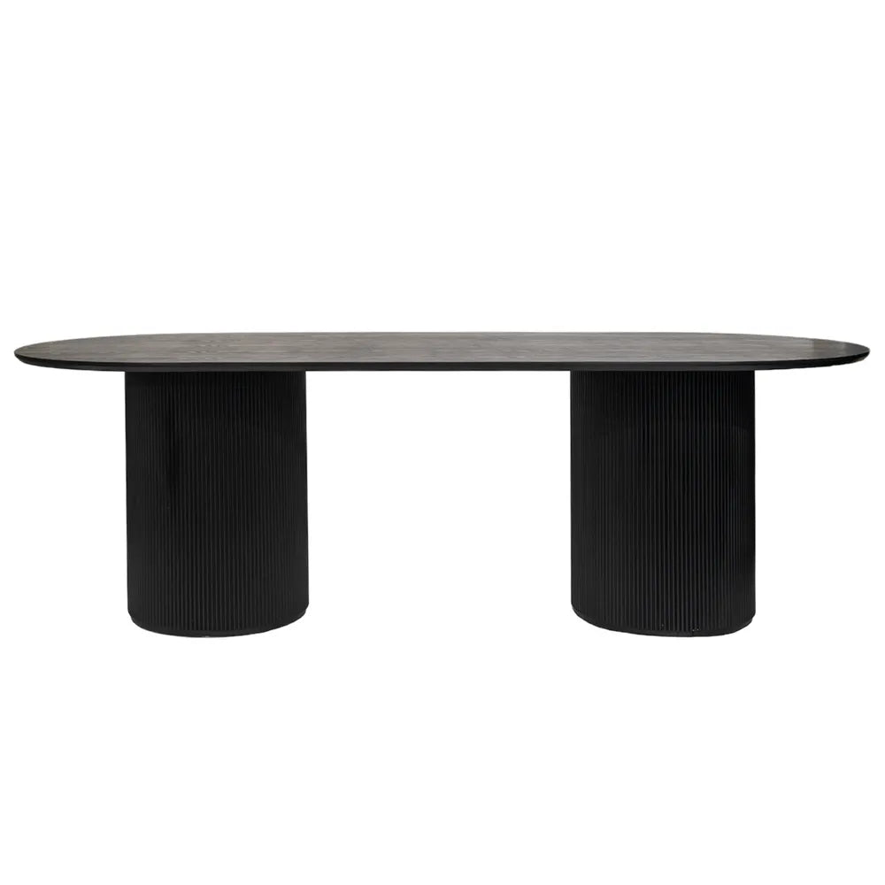 Napoleon Dining Table - 2.4m Black