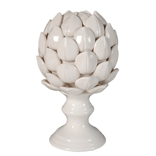 Artichoke Large Finial Ceramic