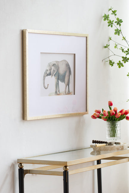 Elephant Framed Prints Set of 2