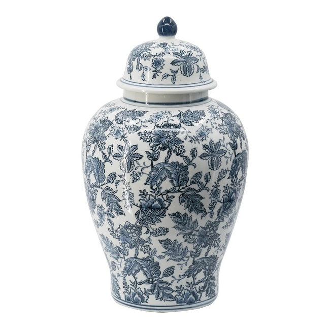 Chinoiserie Tall Ginger Jar - 34x34x59cms