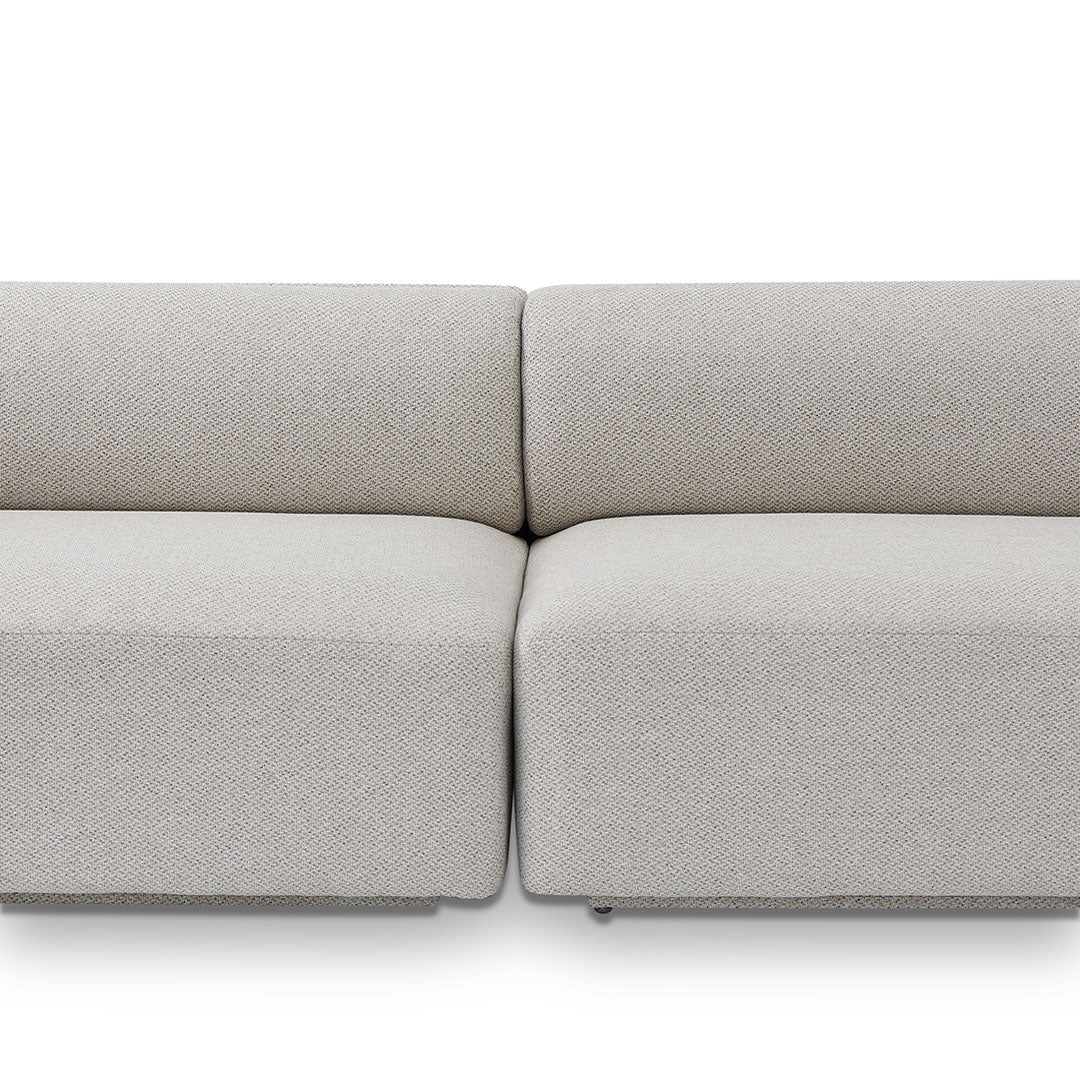 Zeus 4 Seater Fabric Sofa - Sterling Sand