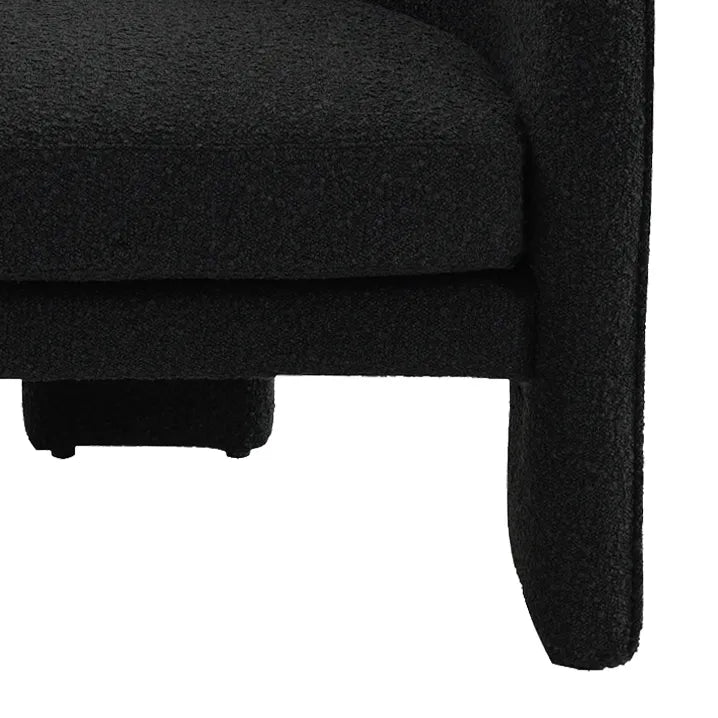 Kylie Armchair - Black Onyx Boucle