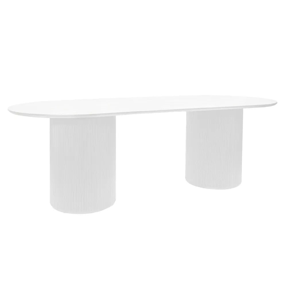 Napoleon Dining Table - 2.4m White