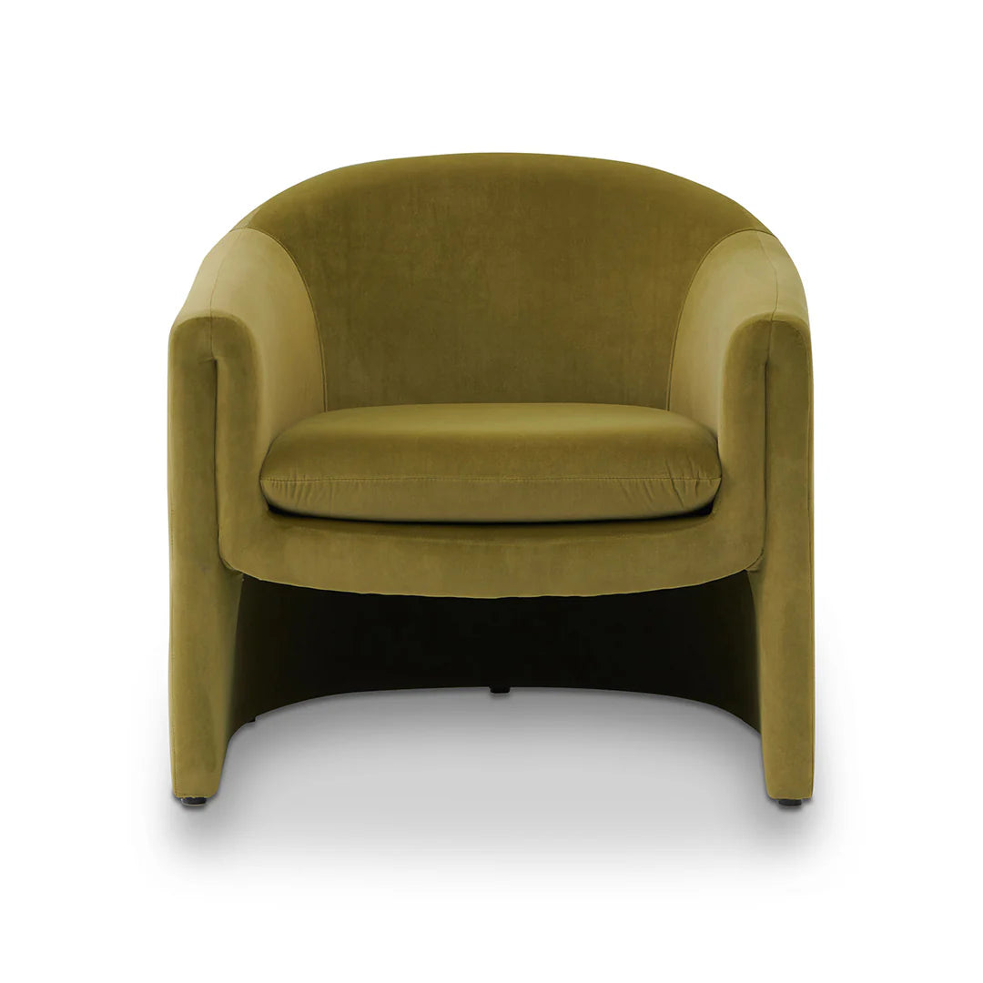 Aberum Armchair - Army Green