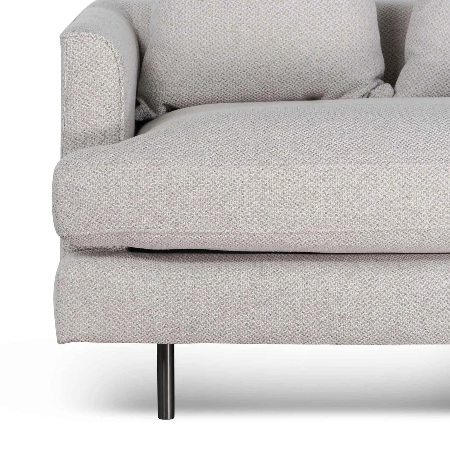 Lilian Sterling Sand 3 Seater Sofa