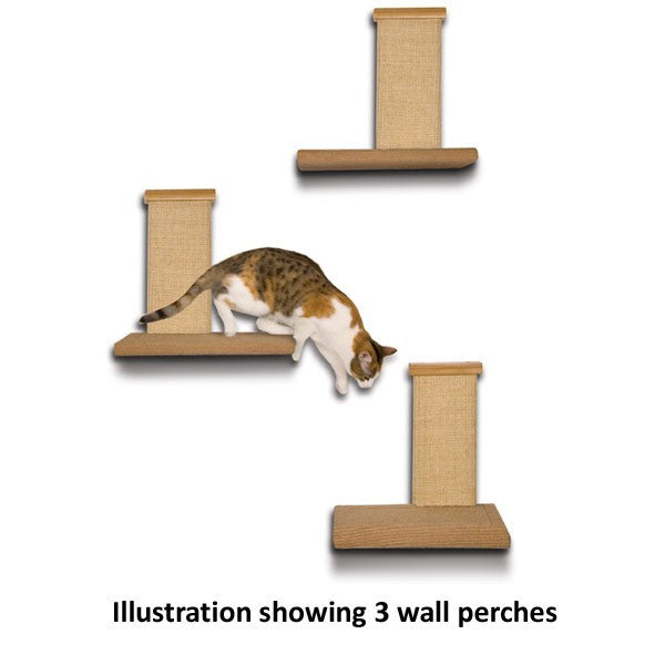 Smartcat Sky Climber Wall Mounted Cat Scratching Post