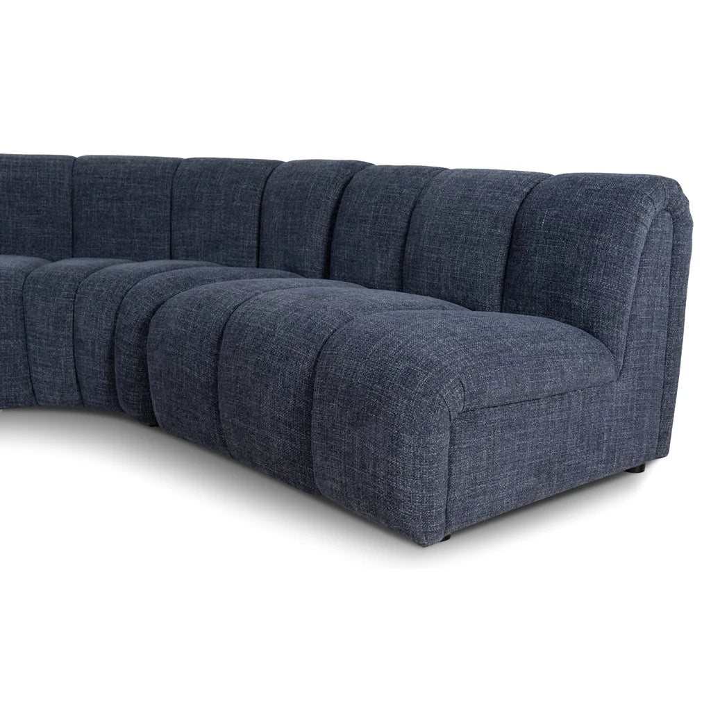 Asher Modular Sofa - Moss Navy