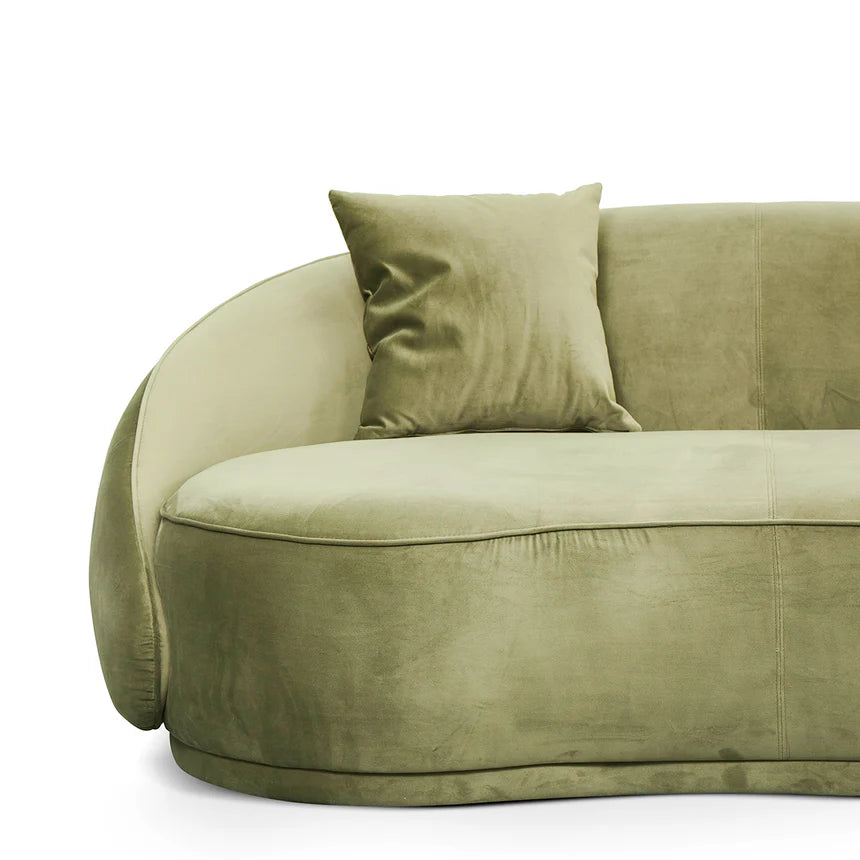 Sunset Vista 4 Seater Fabric Sofa - Sage