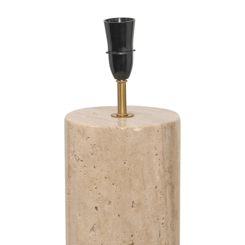 Pisano Travertine Table Lamp