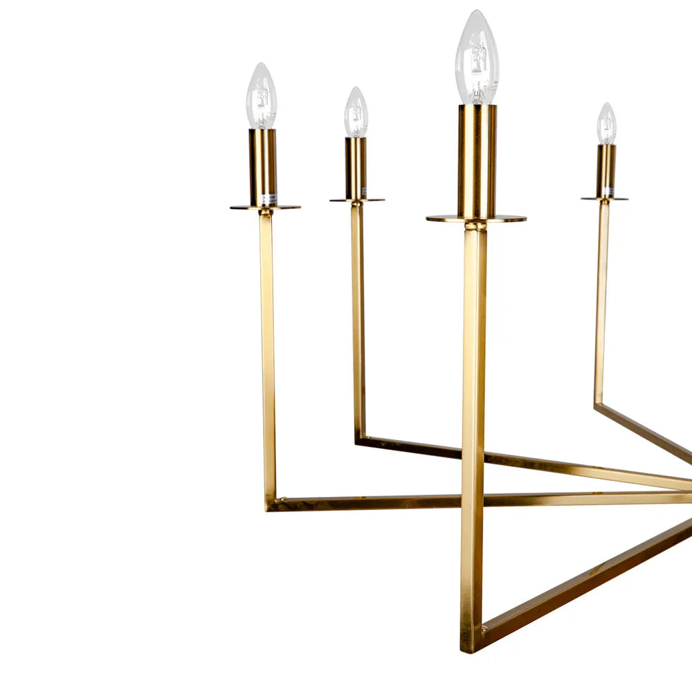 Cohen Chandelier - Brass