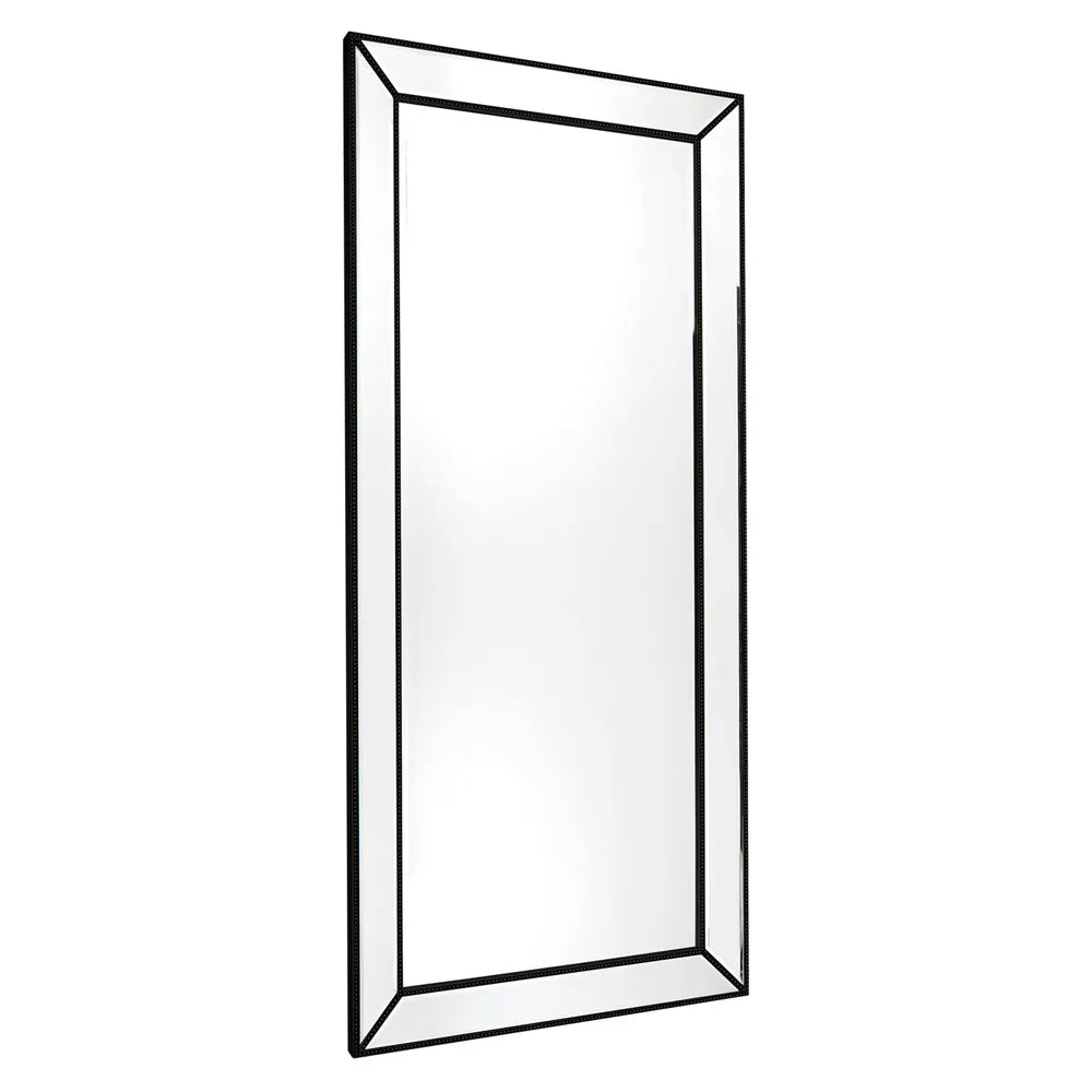 Zeta Floor Mirror - Black