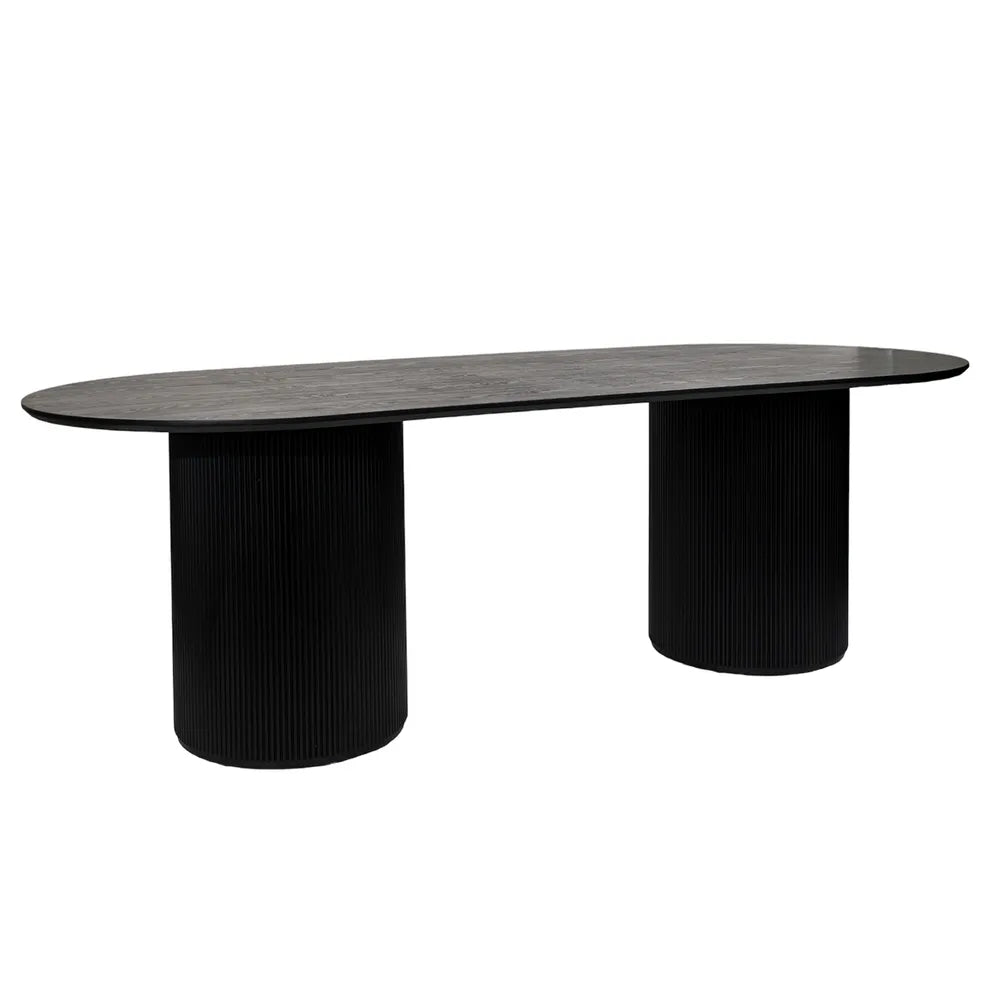 Napoleon Dining Table - 2.4m Black