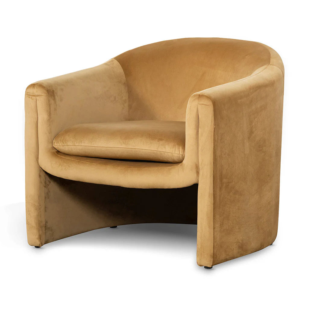 Aberum Armchair - Mustard