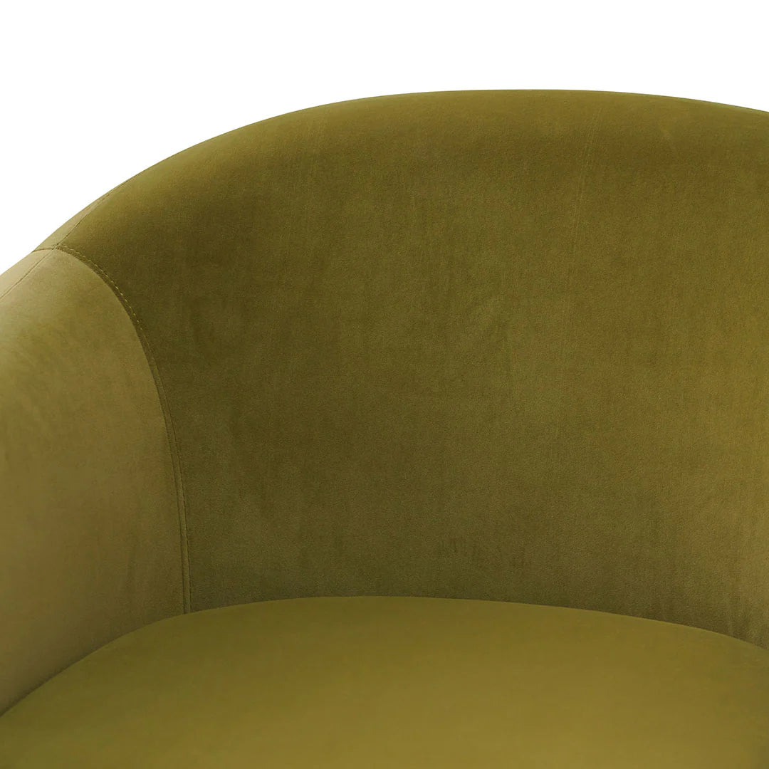 Aberum Armchair - Army Green