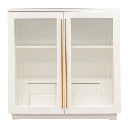 Santiago Bar Cabinet - White