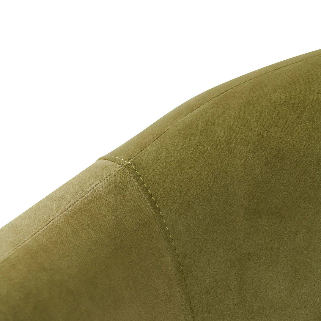 Aberum Armchair - Army Green