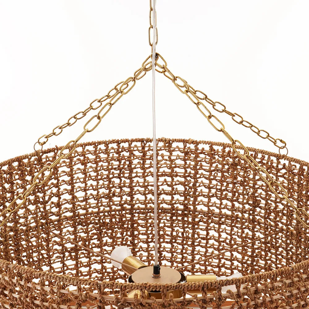 Navarre Rattan Pendant