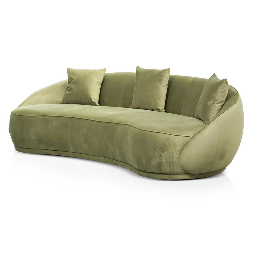 Sunset Vista 4 Seater Fabric Sofa - Sage