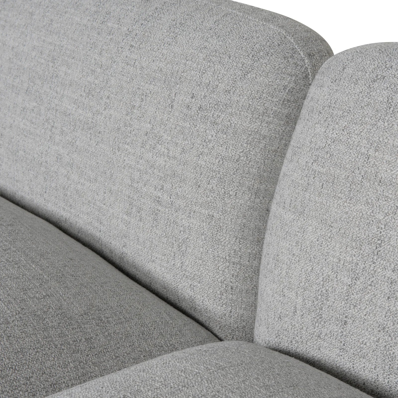 Nimbus Right Chaise Modular Sofa - Cloud Grey