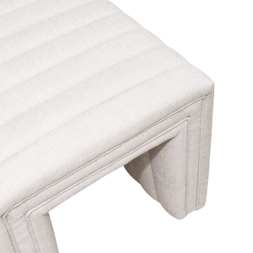 Savoy Stool - Natural Linen