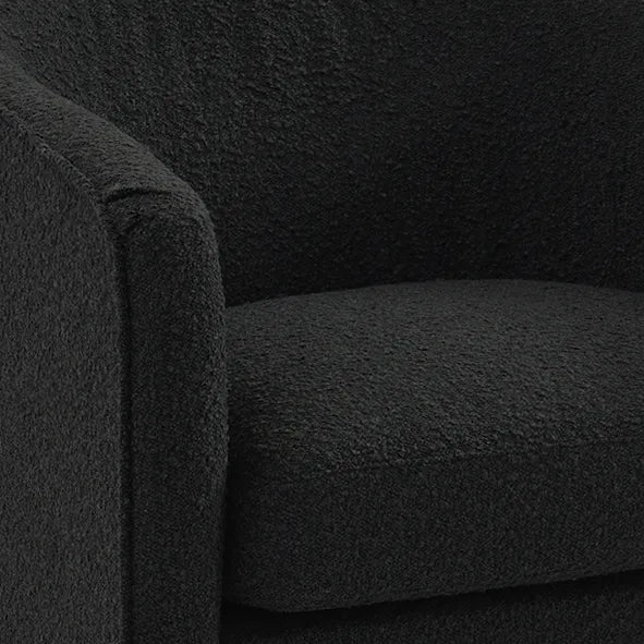 Kylie Armchair - Black Onyx Boucle