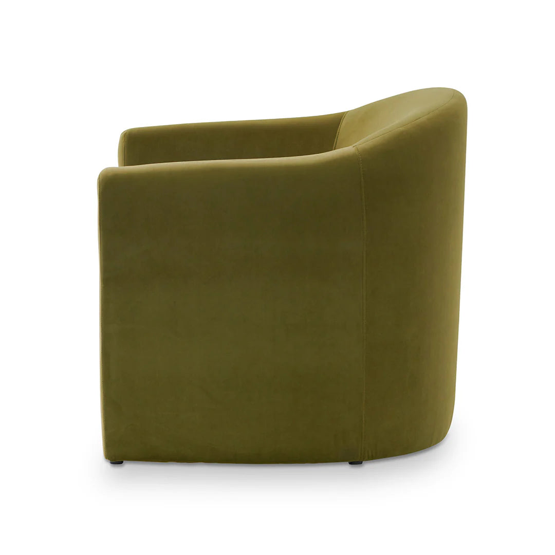 Aberum Armchair - Army Green