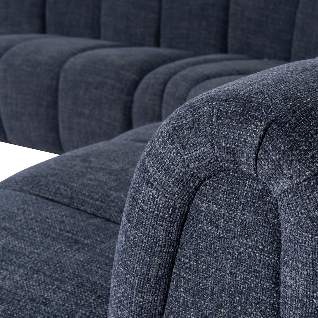 Asher Modular Sofa - Moss Navy