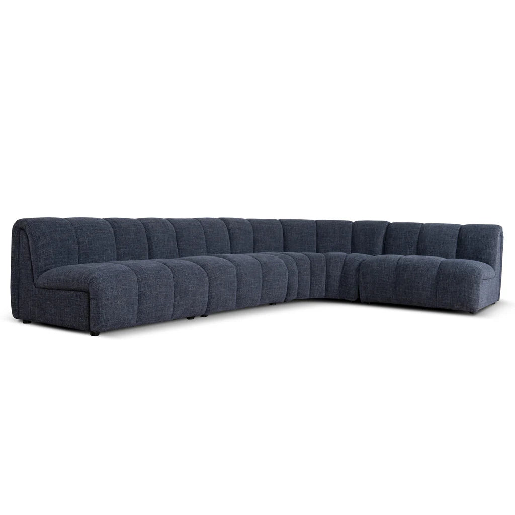 Asher Modular Sofa - Moss Navy