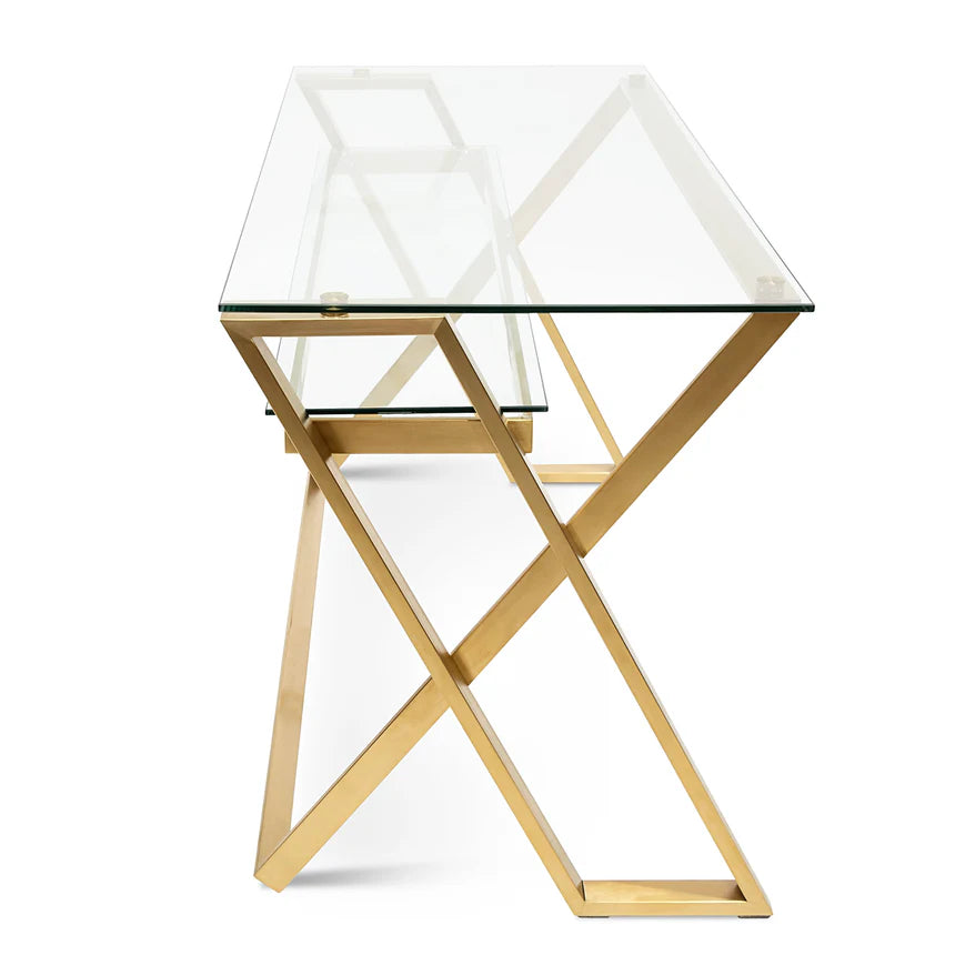 Gold base Office Desk