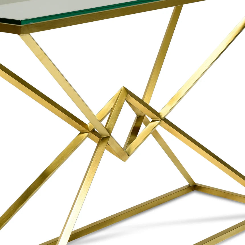 Artemis Gold Base Console Table