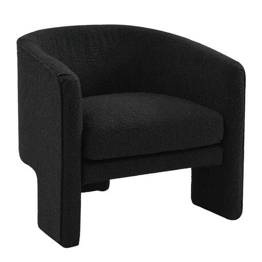 Kylie Armchair - Black Onyx Boucle