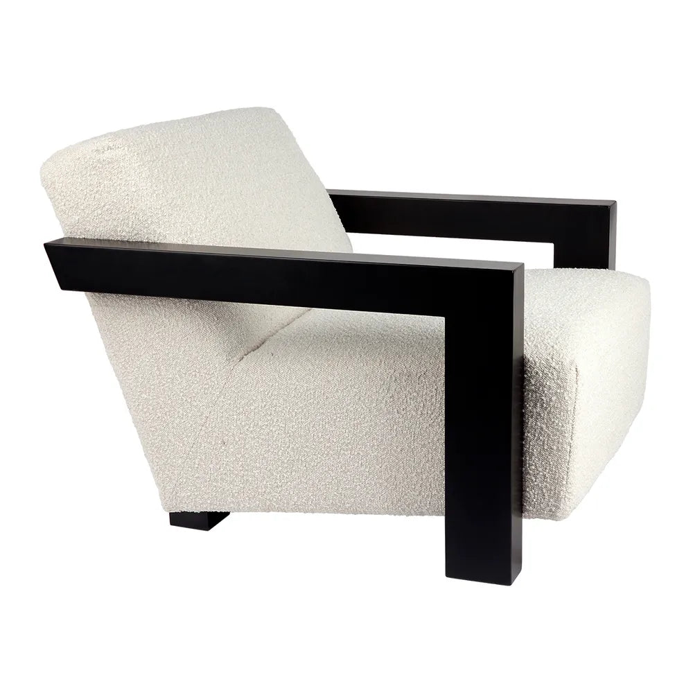 Lennon Arm Chair - Ivory Boucle