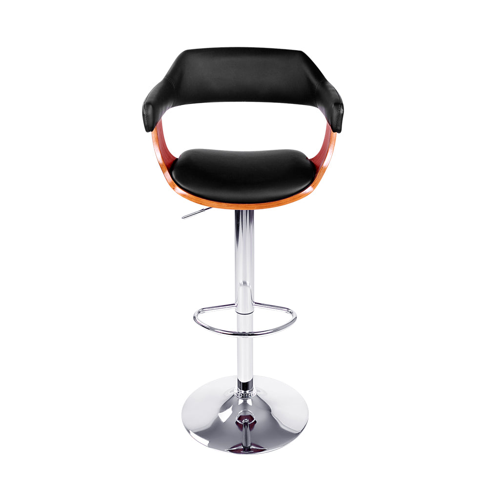 Albee Bar Stool w/Armrest - Steel Base