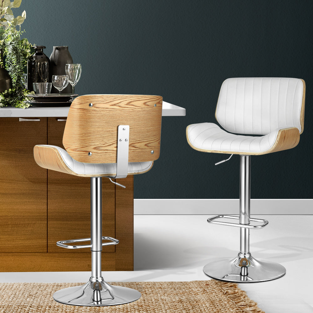 Galina Leather Bar Stool