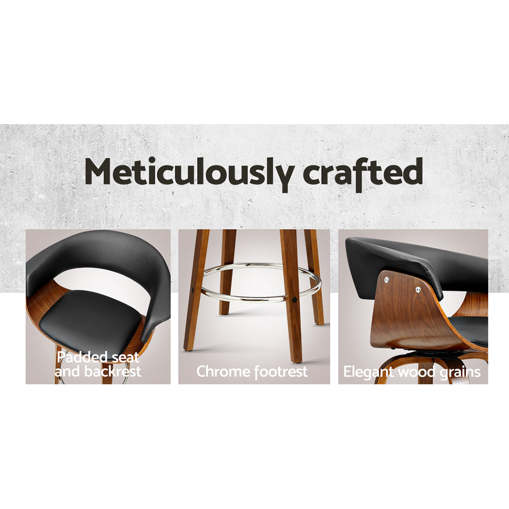 Mattias Leather Bar Stool