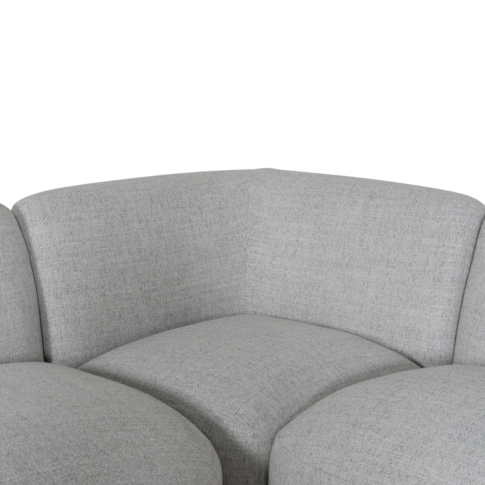 Nimbus Left Chaise Modular Sofa - Cloud Grey