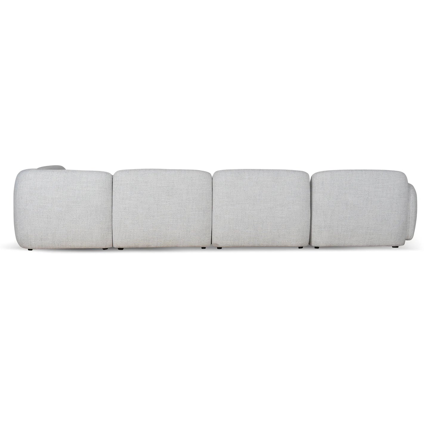 Nimbus Right Chaise Modular Sofa - Cloud Grey