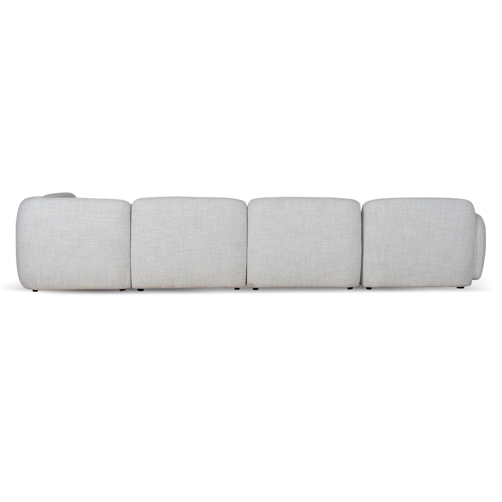 Nimbus Right Chaise Modular Sofa - Cloud Grey