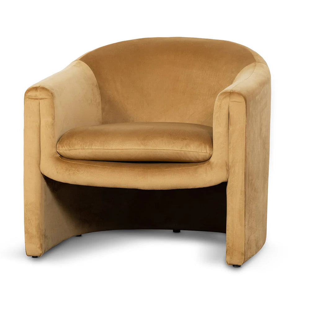 Aberum Armchair - Mustard