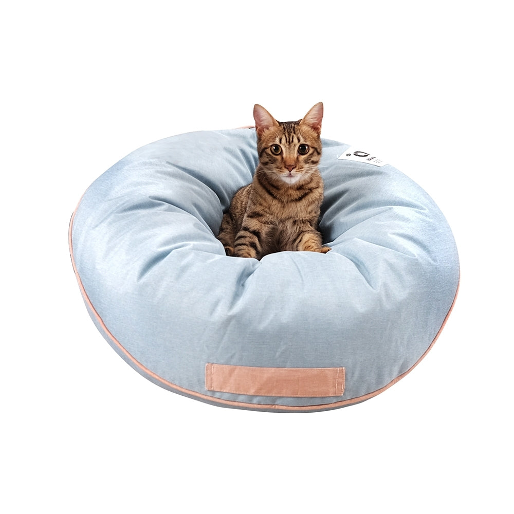 The Ibiyaya Snuggler Pet Nook - Dusty Blue