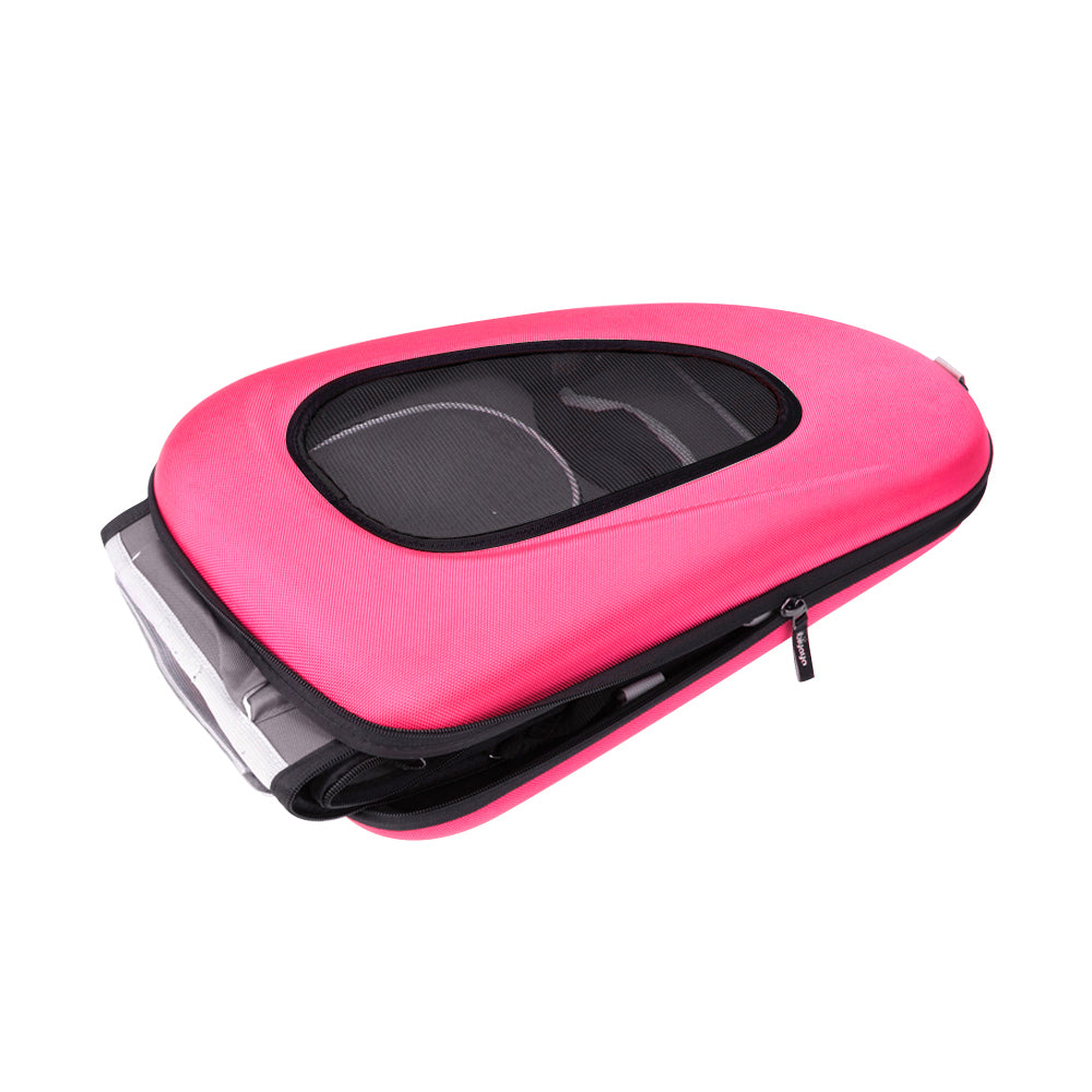 Ibiyaya Convertible Pet Carrier with Wheels - Hot Pink