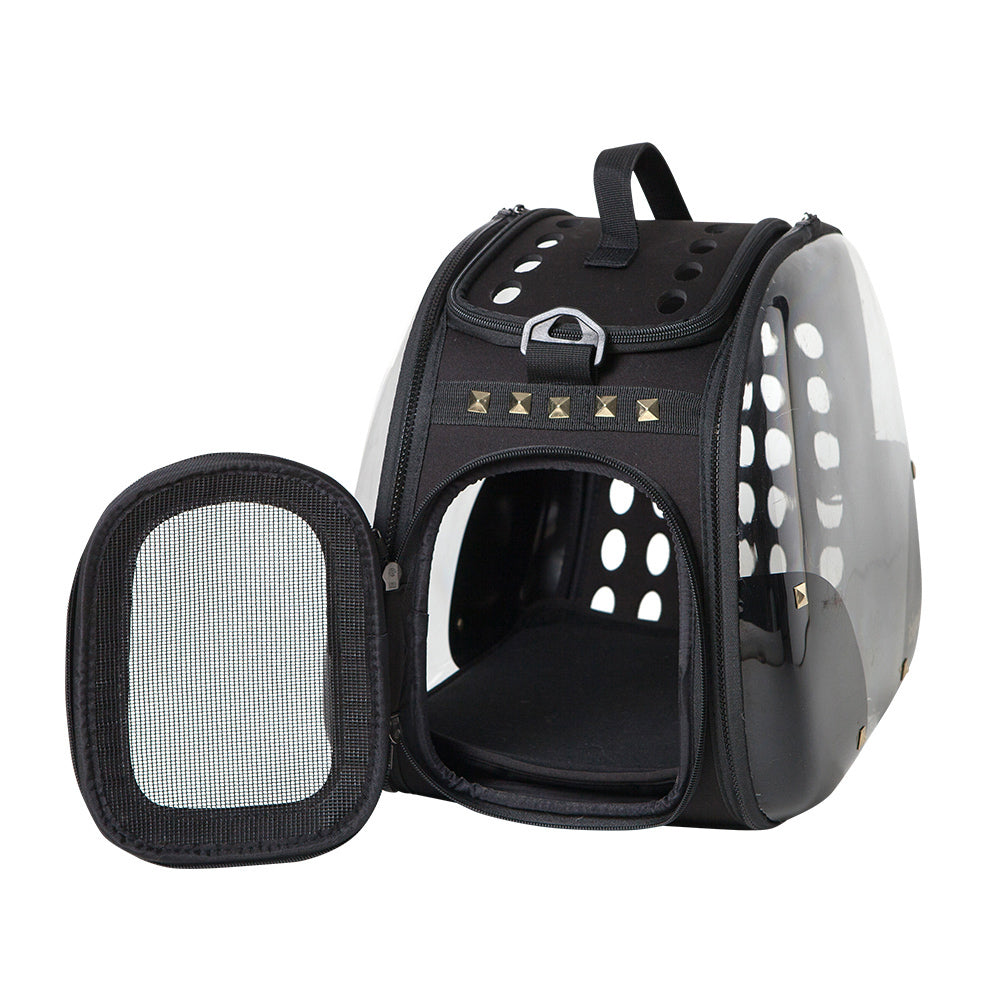 Ibiyaya Hard Rock Transparent Hardcase Pet Carrier