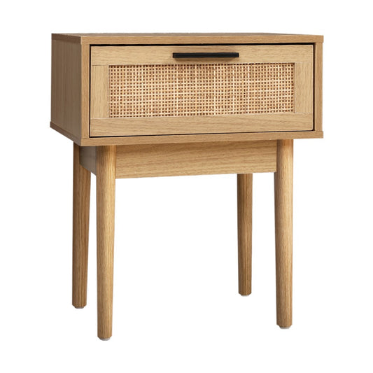 Leslie Rattan Bedside Table